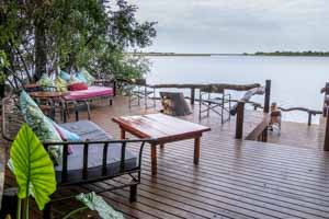 Afrika Erfahren, Botswana Rundreise Selbstfahrer ums Okavango Delta, Guma Lagoon Lodge